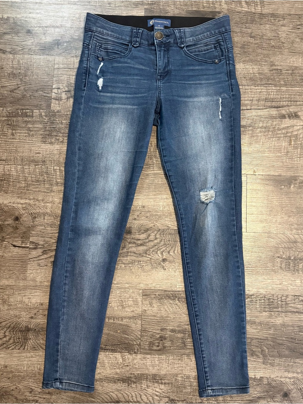 Democracy Jeans Women’s 6 Blue Ab Solution Denim